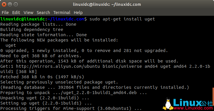 如何在Ubuntu 18.04,19.04中安装uGet 2.2.2