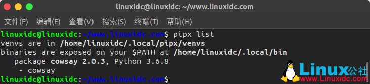 Pipx  - 在隔离环境中安装和运行Python应用程序