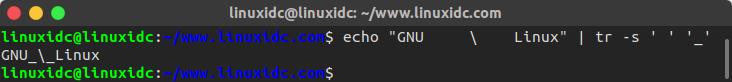Linux tr 命令详解