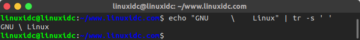 Linux tr 命令详解