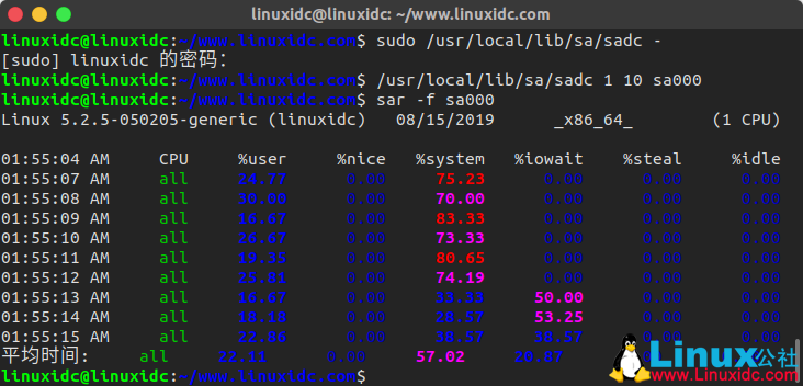 Linux下sysstat安装使用图文详解