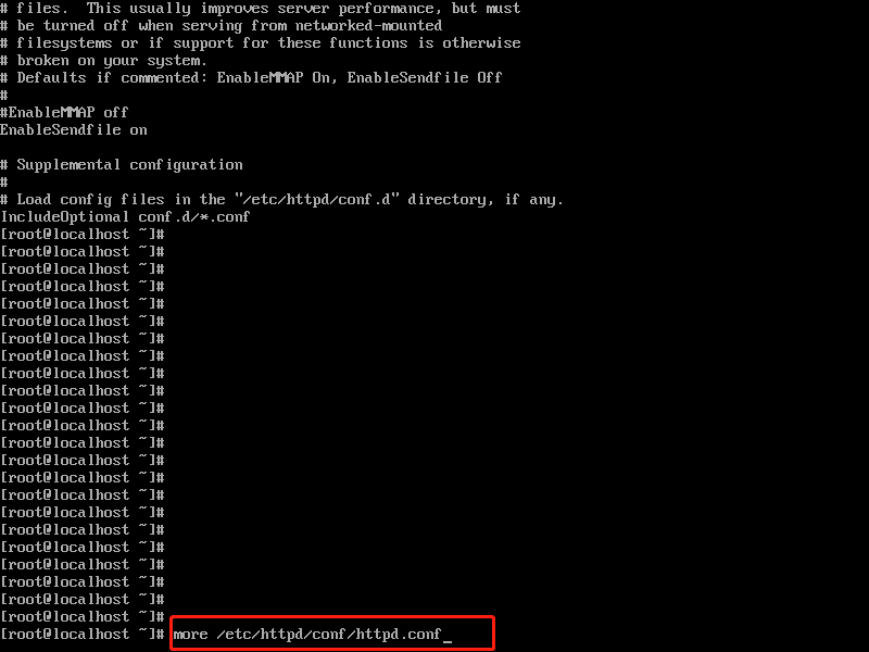 Linux目录结构与more、less命令基础命令