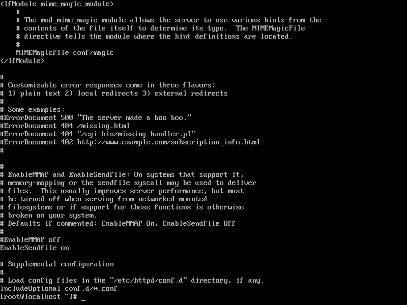 Linux目录结构与more、less命令基础命令