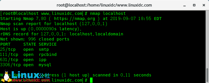 CentOS 7下安装使用最新版本Nmap