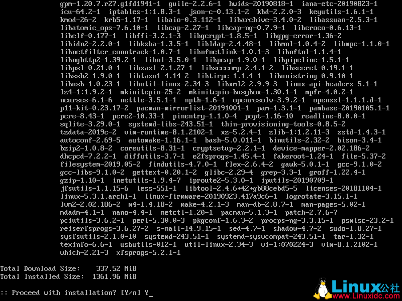 VMware下安装Arch Linux图文详解