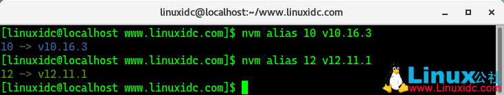 CentOS 7.6下安装 NVM 管理不同版本的 Node.js