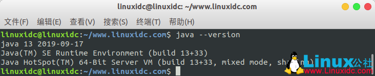 如何在Ubuntu 19.04、18.04、16.04中安装Oracle Java 13