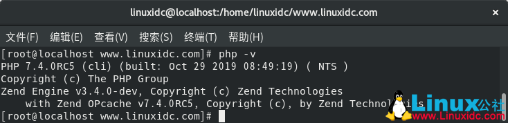 如何在CentOS 8上安装PHP 7.4