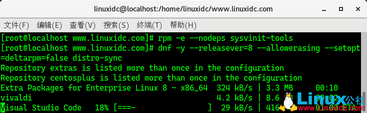 如何将CentOS 7升级到CentOS 8