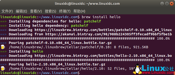 如何使用Homebrew在Linux和Windows上安装软件
