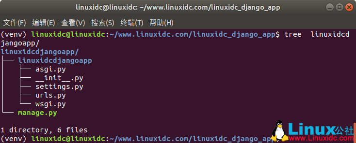 Ubuntu 18.04 LTS 上安装 Django 图文详解