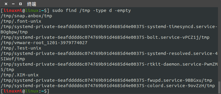 Linux常用命令 find 使用简述