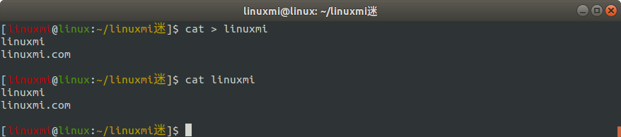 Linux常用命令 cat 使用简述