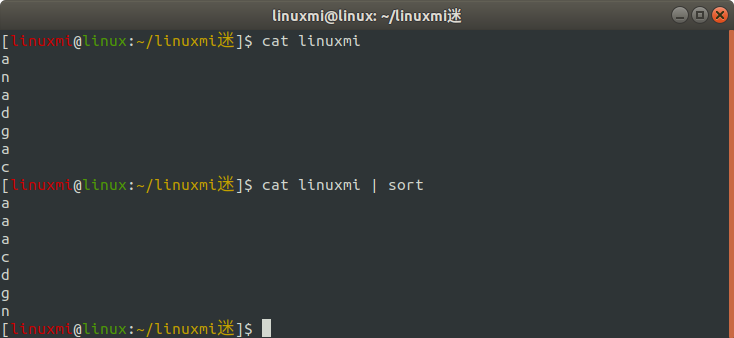 Linux常用命令 cat 使用简述