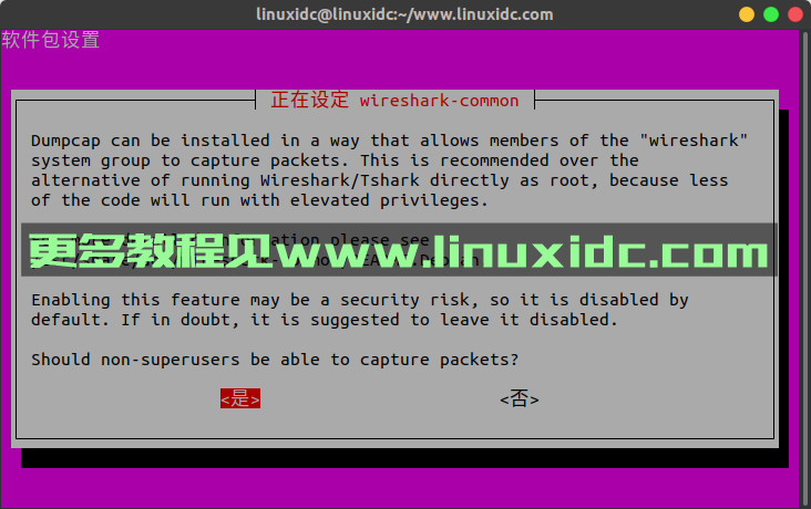 在Ubuntu 18.04 Linux上安装和使用Wireshark