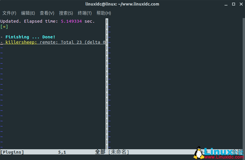 killersheep – 展示Vim 8.2新特性的游戏