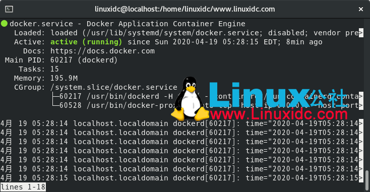 CentOS 8.1安装 Docker